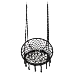 Hamaca tipo silla de tejido macramé 80x60x110 cm