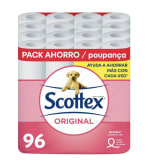 Scottex papel higienico original 96 rollos por 19,40€