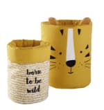 Corbeilles en coton Maison du monde (x2) à 5,95€