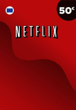 Tarjeta prepago Netflix de 50€ por solo 40.58€