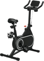 SPORTNOW Bicicleta Estática con Volante Inercia 4 kg Resistencia Magnética por 79.79€