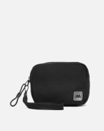 Neceser de viaje en nylon con asa de mano color negrob por 6€