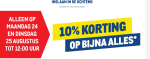 -10% op bijna alles bij Makro