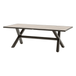 Table de jardin AXIOME Vanille & Marron à 249,50€
