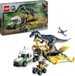 LEGO Dinosaurusmissies: Allosaurus transporttruck voor €64,97 bij Amazon