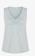 Desde la app de womens secret Camiseta sin mangas escote fruncido por 8.82€