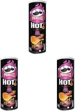3 paquetes Pringles Hot Smokin BBQ Ribs 160g por 4.12€