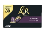 Lot de 2 boîtes de 30 capsules de café L’Or compatible Supremo Nespresso à 9,35€