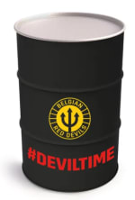 Barbecook Houtskoolbarbecue Edson Red Devils voor €99 bij Krëfel