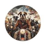 Iconic Puzzle - Perros Motociclistas, Puzzle Madera 100% Sostenible 200 pzs a 9.99€