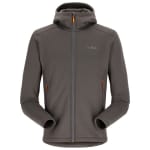 Men's RAB Apparition Hoody Fleece Jacket, Graphene S - M w/Code