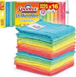 Spontex Paños de Microfibra 2 x 16 unidades 30 x 30 cm por 9.59€