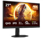 AOC Gaming Q27G4XD Monitor QHD de 27 Pulgadas, 180 Hz, 1 ms GTG por 139€