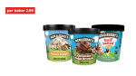 Ben & Jerry's (465 ml) voor €2,99 bij Hoogvliet