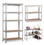 Mikomika Estantería 5 Baldas Acero Galvanizado 875 kg por 17,91€