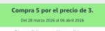 Compra 5 por el precio de 3 Salud y Belleza en Amazon.