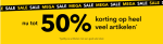 Tot 50% korting op veel Scapino artikelen