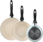 San Ignacio Set de 3 Sartenes 16, 20, 24cm en aluminio por 21.30€