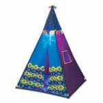 Starry Sky Tienda de campaña infantil azul, luz incorporada por 19.99€