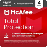 McAfee Total Protection 2023 (5 apparaten) jaarabonnement voor €13,99 bij Amazon