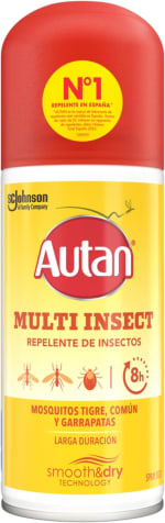 Autan Multi Insectos Spray Seco por 4,67€