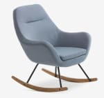 Mecedora NEBEL tela azul claro por 55€
