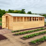 10 ft W x 20 ft D Garden Value Overlap Shed – £1,278.99