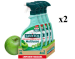 2 Packs de 4 unidades de 750ml de Sanytol - Limpiador Desinfectante Multiusos 18.12€