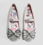 Bailarinas Glitter con lazo para niñas por 7.99€.