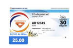 Oudejaarslot twv 30 voor 25 euro + 500 Airmiles