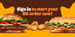 Free Wagyu Burger at Burger King w/code (Kiosk Orders Only)