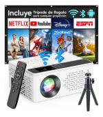 Proyector LED Android V08 Smart Wifi Bt 8000lm por $1,187 | Mercado Libre