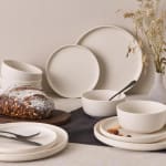 Aardewerk serviesset voor 6 personen voor €39,95