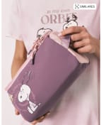 Neceser grande morado Snoopy por 10.70€