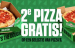 Gratis 2e pizza voor members bij New York Pizza