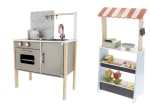 LUPILU® Houten speelgoed keuken of speelgoed winkel voor €19,99 bij de Lidl