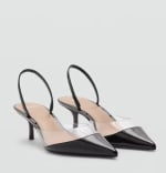 Zapato tacón panel vinilo por 9.99€