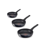 Tefal Titanium Excellence G1510S3A Set de 3 sartenes antiadherentes a 24.99€