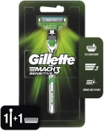 Máquina de Afeitado Gillette Mach3 Sensitive por $79 | Oferta Amazon
