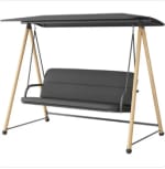 Balancelle 3 places acier marron et noir Darwin Proloisirs à 140,70€