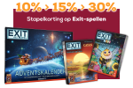 Tot 30% korting op alles van EXIT bij 999 games