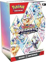 Pokémon TCG Scarlet & Violet Prismatic Evolutions Booster Bundle 6 Packs £20.99 (Invi