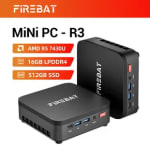 Mini-PC (AMD Ryzen 5 7430U, 16GB, 512GB) voor €299 bij Joybuy