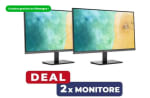 Lot de 2 moniteurs de bureau KOORUI E2411F FHD 60,5 cm à 99,90€