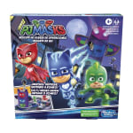 Hasbro Gaming PJ Masks Juego de mesa infantil con torre 3D, personajes y sin lectura