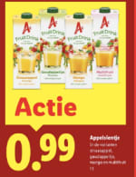Appelsientje fruitdrank 1 Lt voor €0,99 bij de Lidl