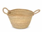 Cesta para troncos con borde de yute xl - Madera natural por 19.60€