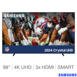 Samsung 98″ LED 4K Smart TV £999.98 + 5-Year Warranty