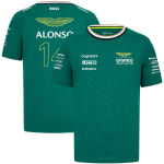 Camiseta Aston Martin Aramco F1 2024 Fernando Alonso Team Driver por 15.93€