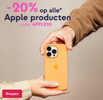 20% korting op alles van Apple bij Smartphonehoesjes